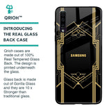 Sacred Logo Glass Case for Samsung Galaxy A70