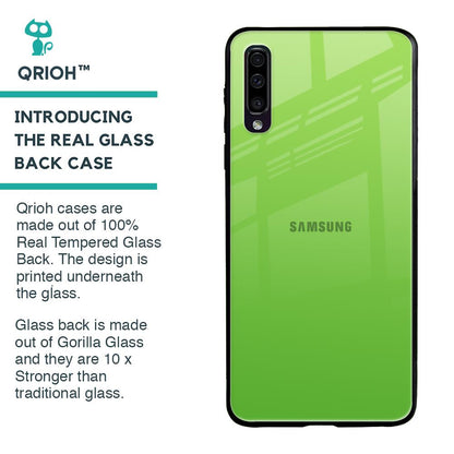 Paradise Green Glass Case For Samsung Galaxy A70
