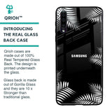 Zealand Fern Design Glass Case For Samsung Galaxy A70