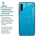 Blue Aqua Glass Case for Samsung Galaxy A70
