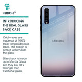 Light Sky Texture Glass Case for Samsung Galaxy A70