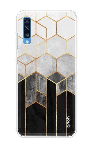 Hexagonal Pattern Samsung Galaxy A70 Back Cover