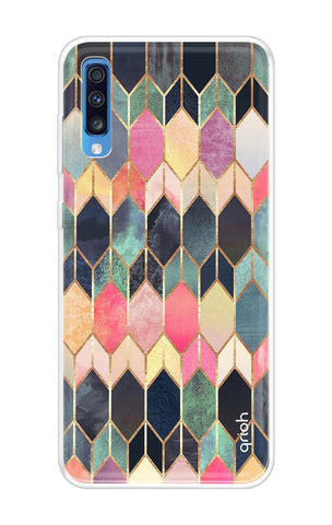 Shimmery Pattern Samsung Galaxy A70 Back Cover