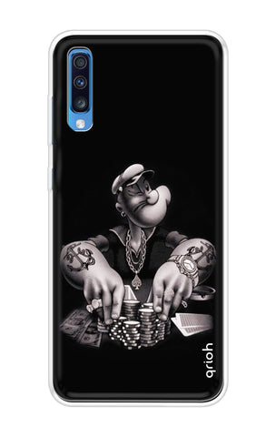 Rich Man Samsung Galaxy A70 Back Cover