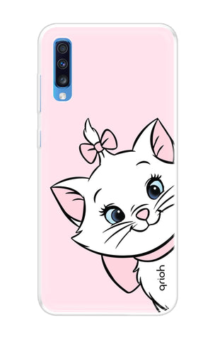 Cute Kitty Samsung Galaxy A70 Back Cover