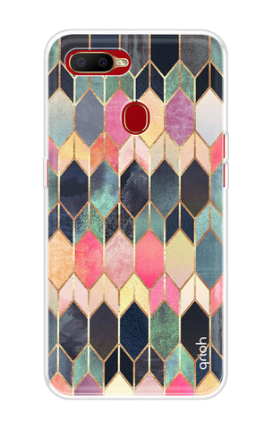 Shimmery Pattern Oppo A5s Back Cover