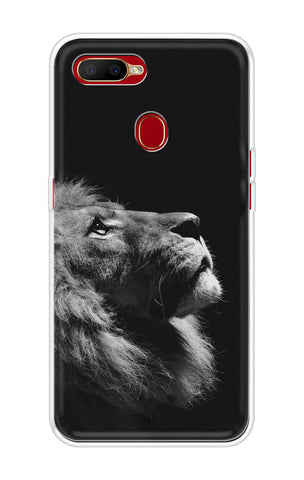 Lion Looking to Sky Oppo A5s Back Cover