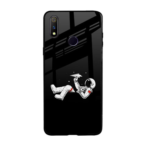 Space Traveller Realme 3 Pro Glass Back Cover Online