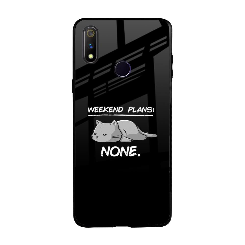 Weekend Plans Realme 3 Pro Glass Back Cover Online