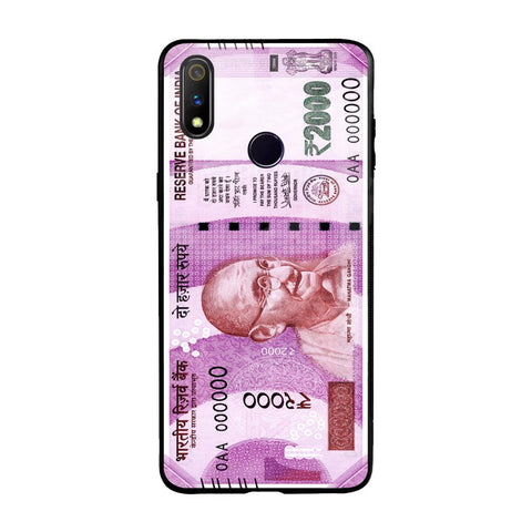 Stock Out Currency Realme 3 Pro Glass Back Cover Online
