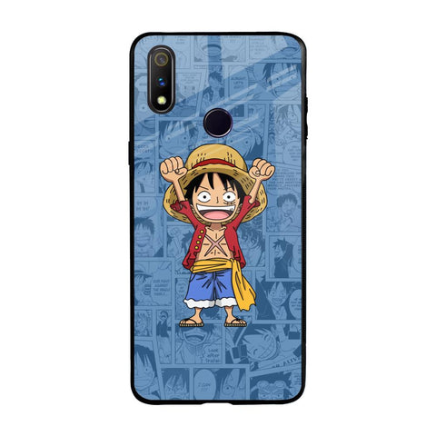 Chubby Anime Realme 3 Pro Glass Back Cover Online