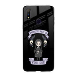 Touch Me & You Die Realme 3 Pro Glass Back Cover Online