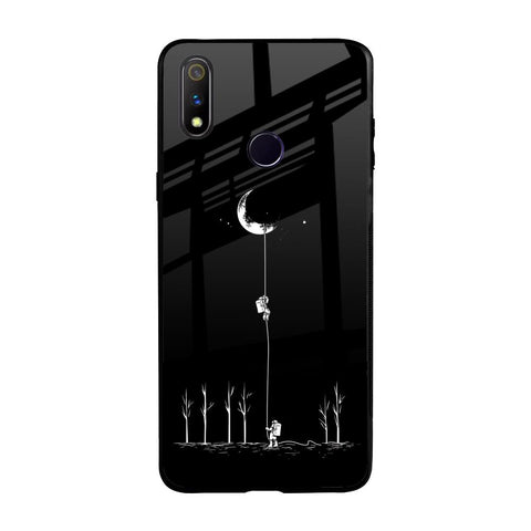 Catch the Moon Realme 3 Pro Glass Back Cover Online