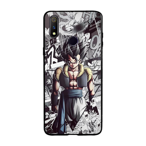 Dragon Anime Art Realme 3 Pro Glass Back Cover Online