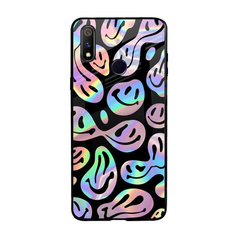 Acid Smile Realme 3 Pro Glass Back Cover Online