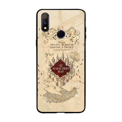 Magical Map Realme 3 Pro Glass Back Cover Online