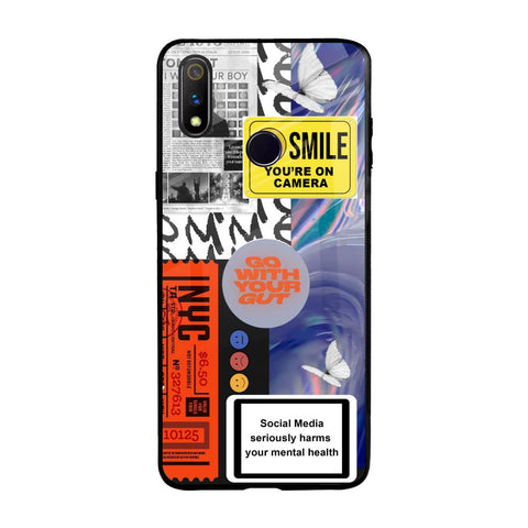 Smile for Camera Realme 3 Pro Glass Back Cover Online