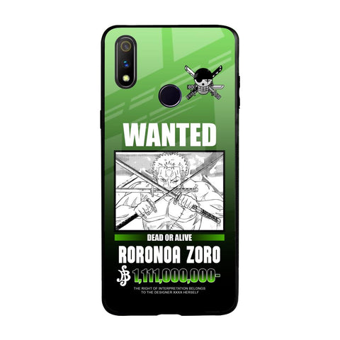 Zoro Wanted Realme 3 Pro Glass Back Cover Online