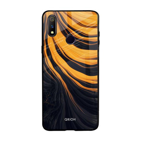 Sunshine Beam Realme 3 Pro Glass Back Cover Online