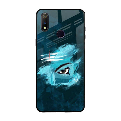 Power Of Trinetra Realme 3 Pro Glass Back Cover Online