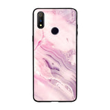 Diamond Pink Gradient Realme 3 Pro Glass Back Cover Online