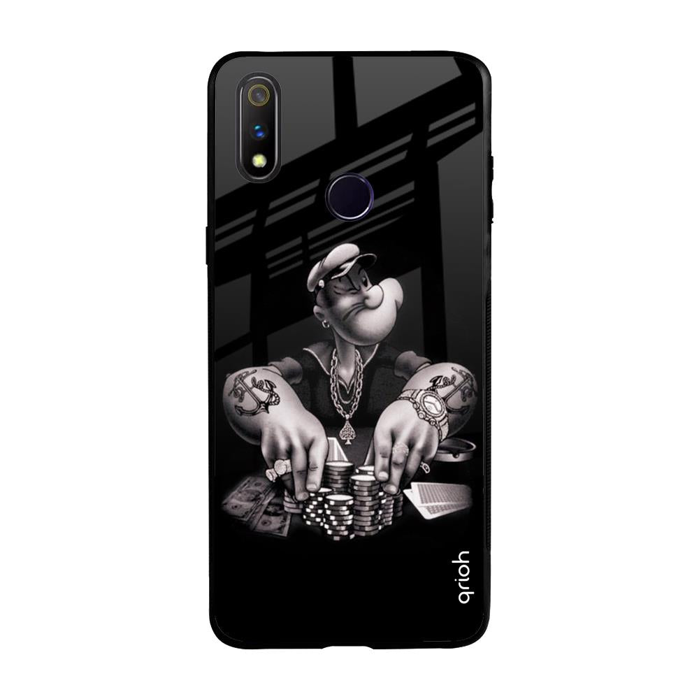 Gambling Problem Realme 3 Pro Glass Back Cover Online