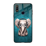Adorable Baby Elephant Realme 3 Pro Glass Back Cover Online