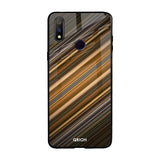 Diagonal Slash Pattern Realme 3 Pro Glass Back Cover Online
