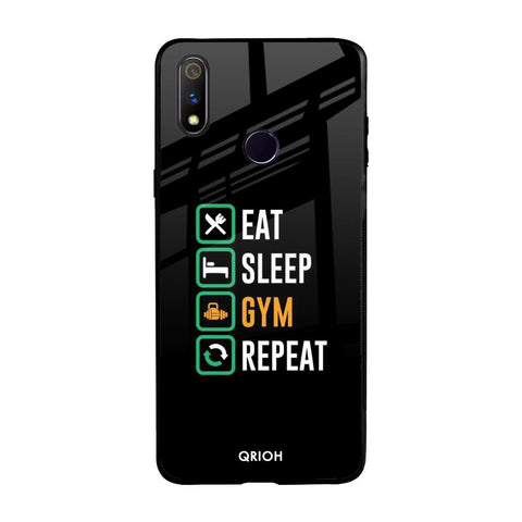 Daily Routine Realme 3 Pro Glass Back Cover Online