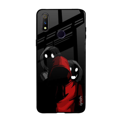 Shadow Character Realme 3 Pro Glass Back Cover Online