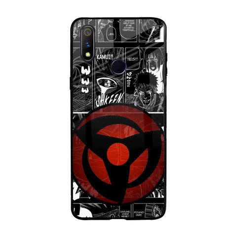Sharingan Realme 3 Pro Glass Back Cover Online