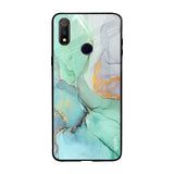 Green Marble Realme 3 Pro Glass Back Cover Online