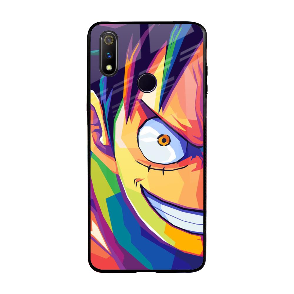 Monkey Wpap Pop Art Realme 3 Pro Glass Back Cover Online
