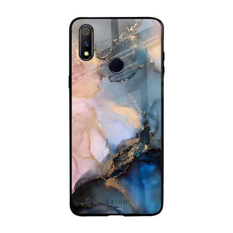 Marble Ink Abstract Realme 3 Pro Glass Back Cover Online