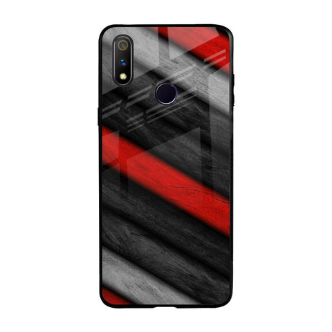 Soft Wooden Texture Realme 3 Pro Glass Back Cover Online