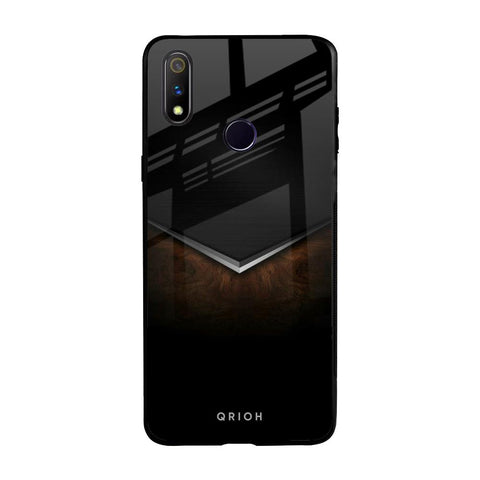 Dark Walnut Realme 3 Pro Glass Back Cover Online