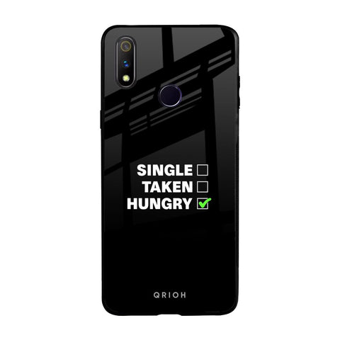 Hungry Realme 3 Pro Glass Back Cover Online