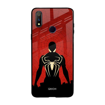 Mighty Superhero Realme 3 Pro Glass Back Cover Online