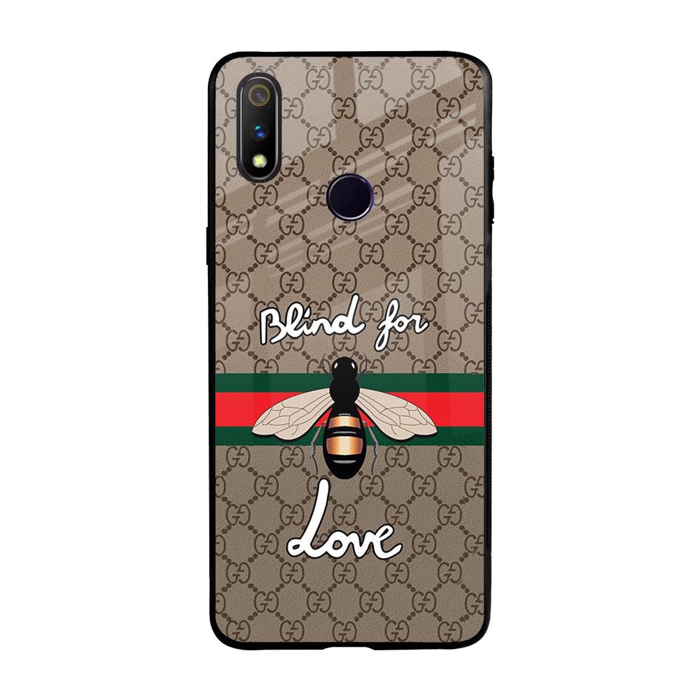 Blind For Love Realme 3 Pro Glass Back Cover Online