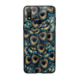 Peacock Feathers Realme 3 Pro Glass Cases & Covers Online