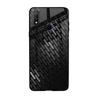 Dark Abstract Pattern Realme 3 Pro Glass Cases & Covers Online