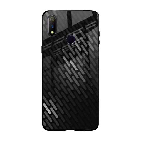 Dark Abstract Pattern Realme 3 Pro Glass Cases & Covers Online