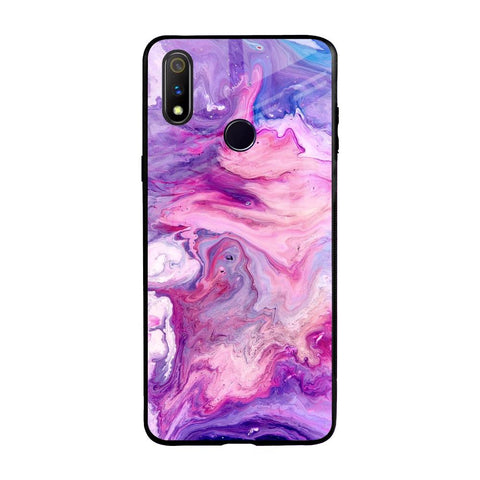 Cosmic Galaxy Realme 3 Pro Glass Cases & Covers Online