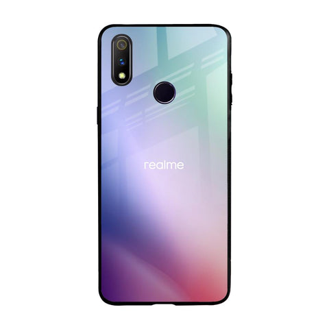 Abstract Holographic Realme 3 Pro Glass Back Cover Online