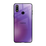 Ultraviolet Gradient Realme 3 Pro Glass Back Cover Online