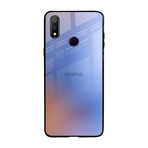 Blue Aura Realme 3 Pro Glass Back Cover Online