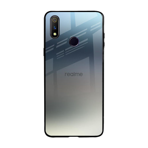 Tricolor Ombre Realme 3 Pro Glass Back Cover Online