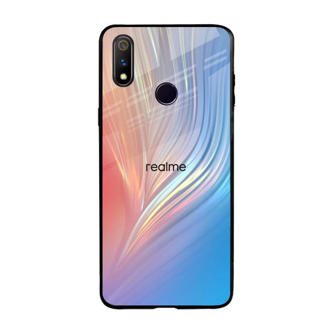 Mystic Aurora Realme 3 Pro Glass Back Cover Online