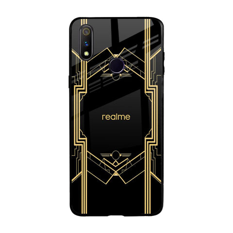 Sacred Logo Realme 3 Pro Glass Back Cover Online