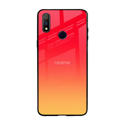 Sunbathed Realme 3 Pro Glass Back Cover Online